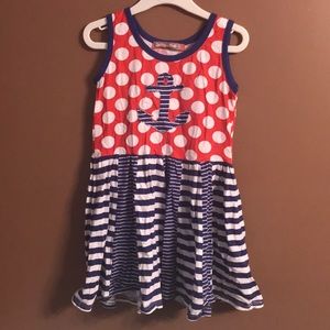 Girls Spring/ Summer Dress - Perfect For July 4th